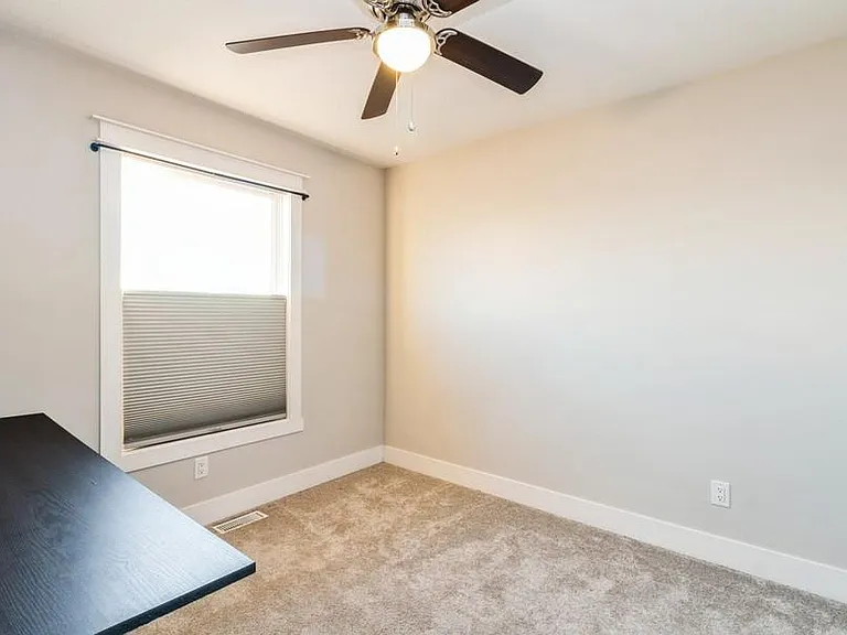 3rd bedroom with built in desk on 2nd level