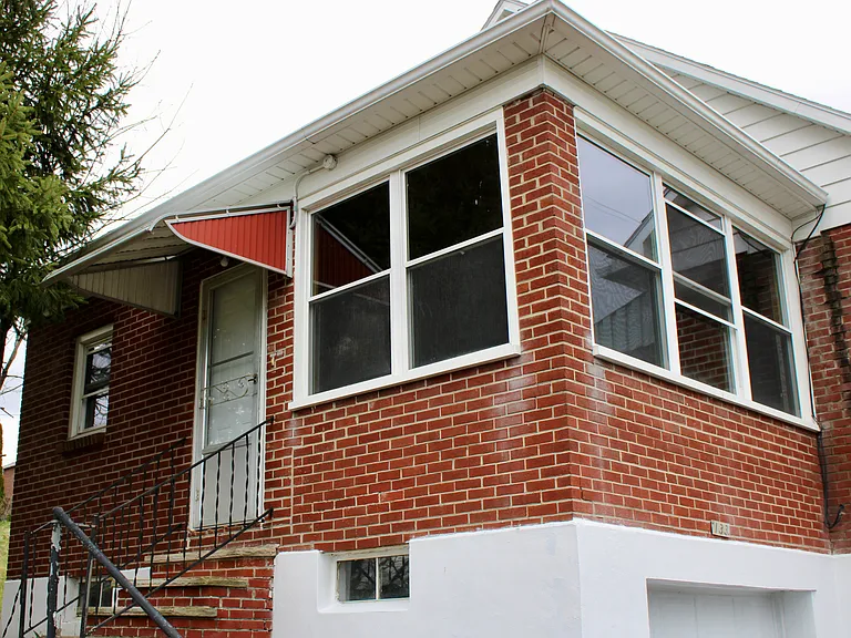 Side entrance to the home