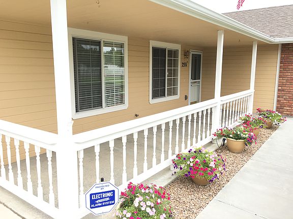 Covered front porch