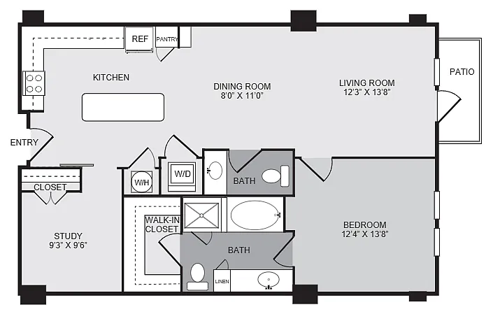 Floor plan A6D