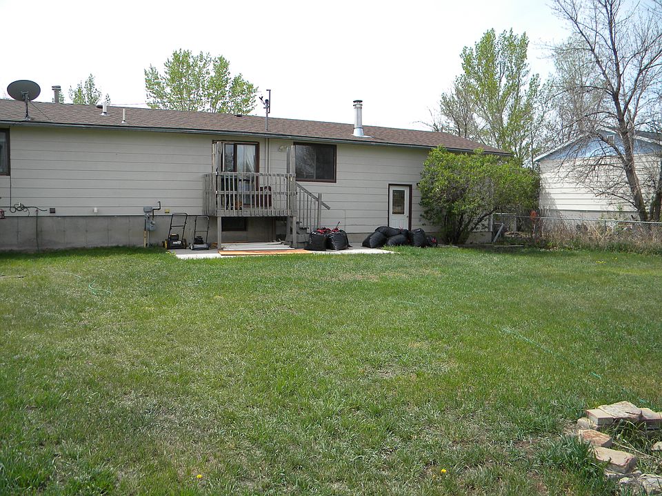 Back yard area
