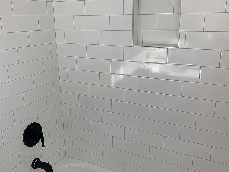 Brand new shower