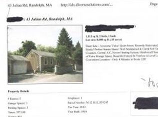 43 Julian Rd, Randolph, MA 02368