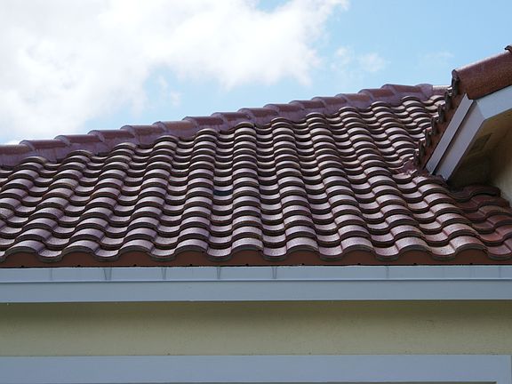 Hearty New Roof close-up
