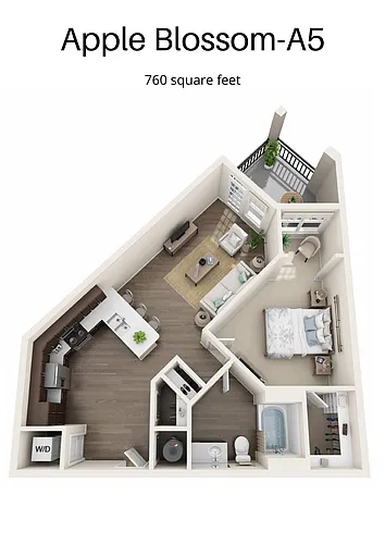 Floor plan Apple Blossom