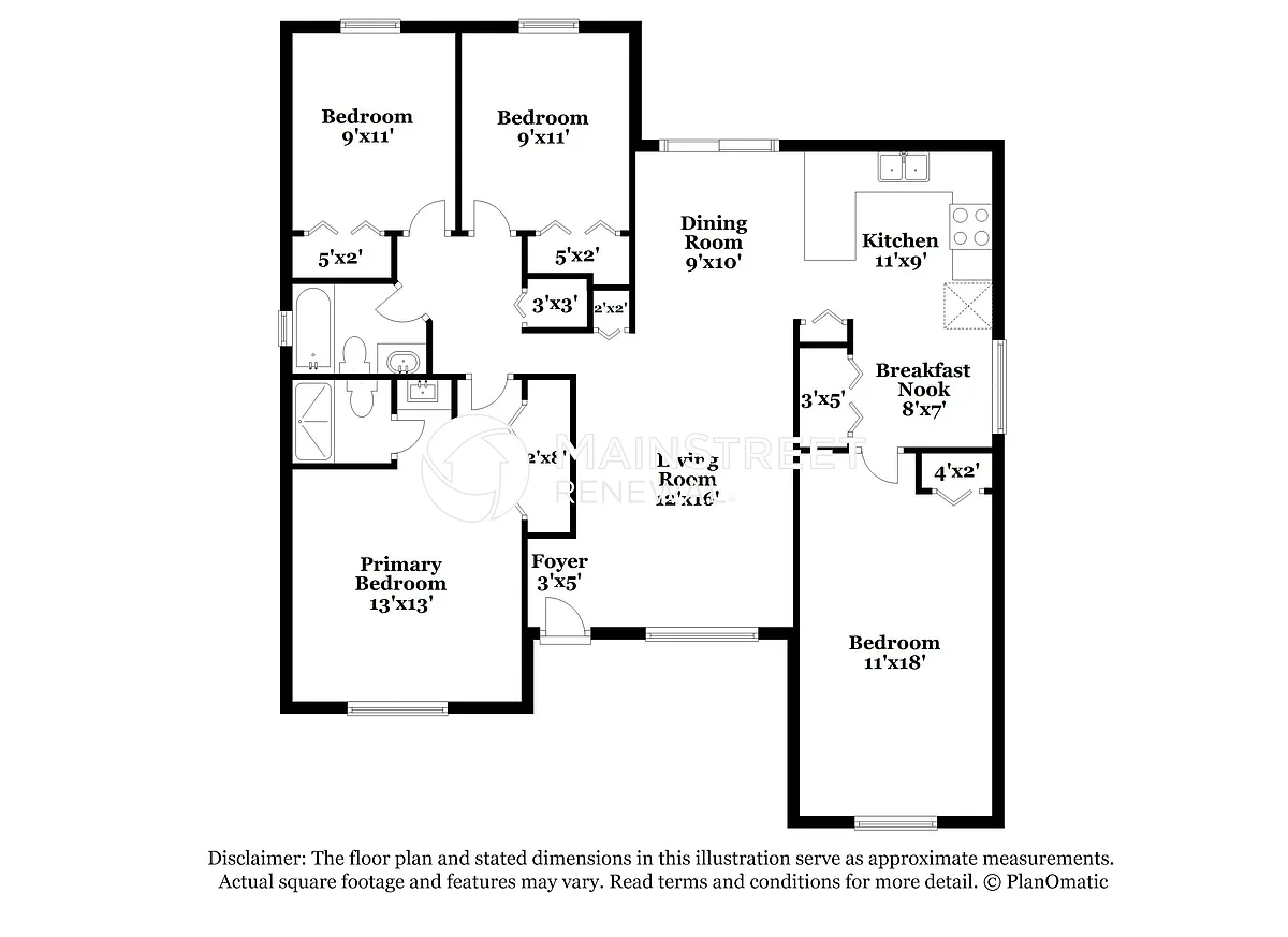 front view - 2120 Redleaf Dr