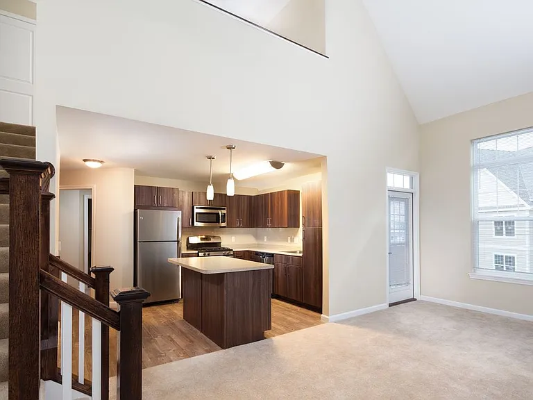 Classic Kitchen and Living Room