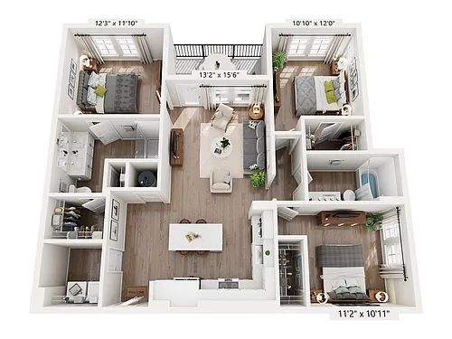 Floor plan C1