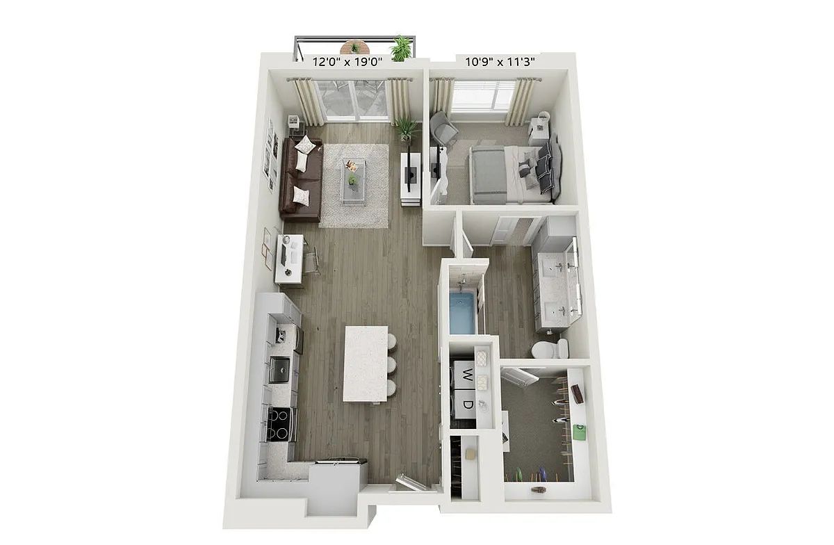 Floor plan A7E