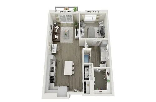 Floor plan A7E