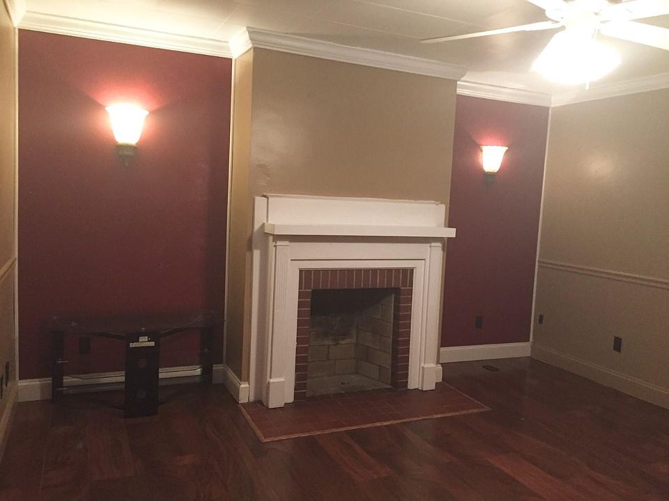 Entryway leads to this living room
