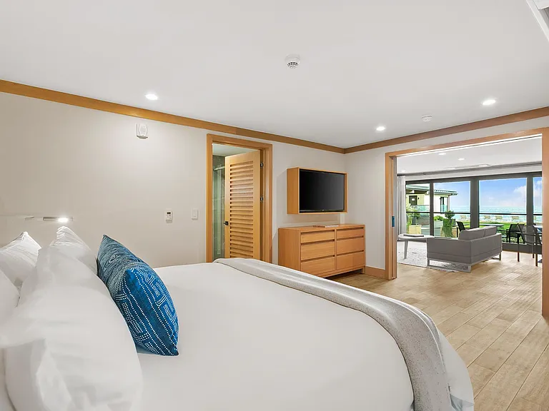 Equipped with Apple TVs, hotel grade linens and endless ocean views