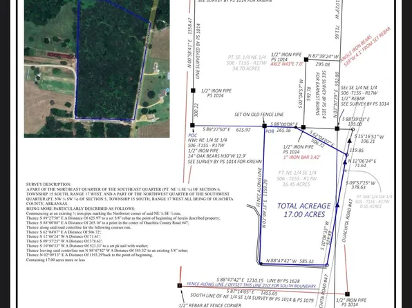 1050 Ouachita 47 Rd, Louann, AR 71751