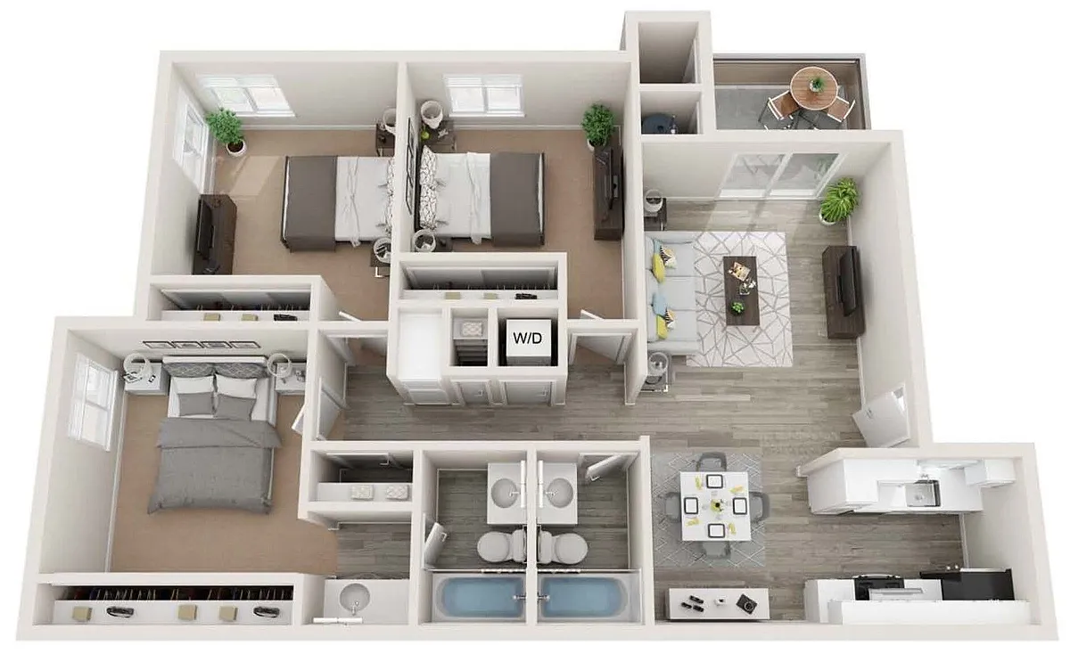 Floor plan 3A