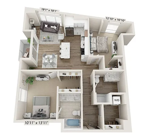 Floor plan B3