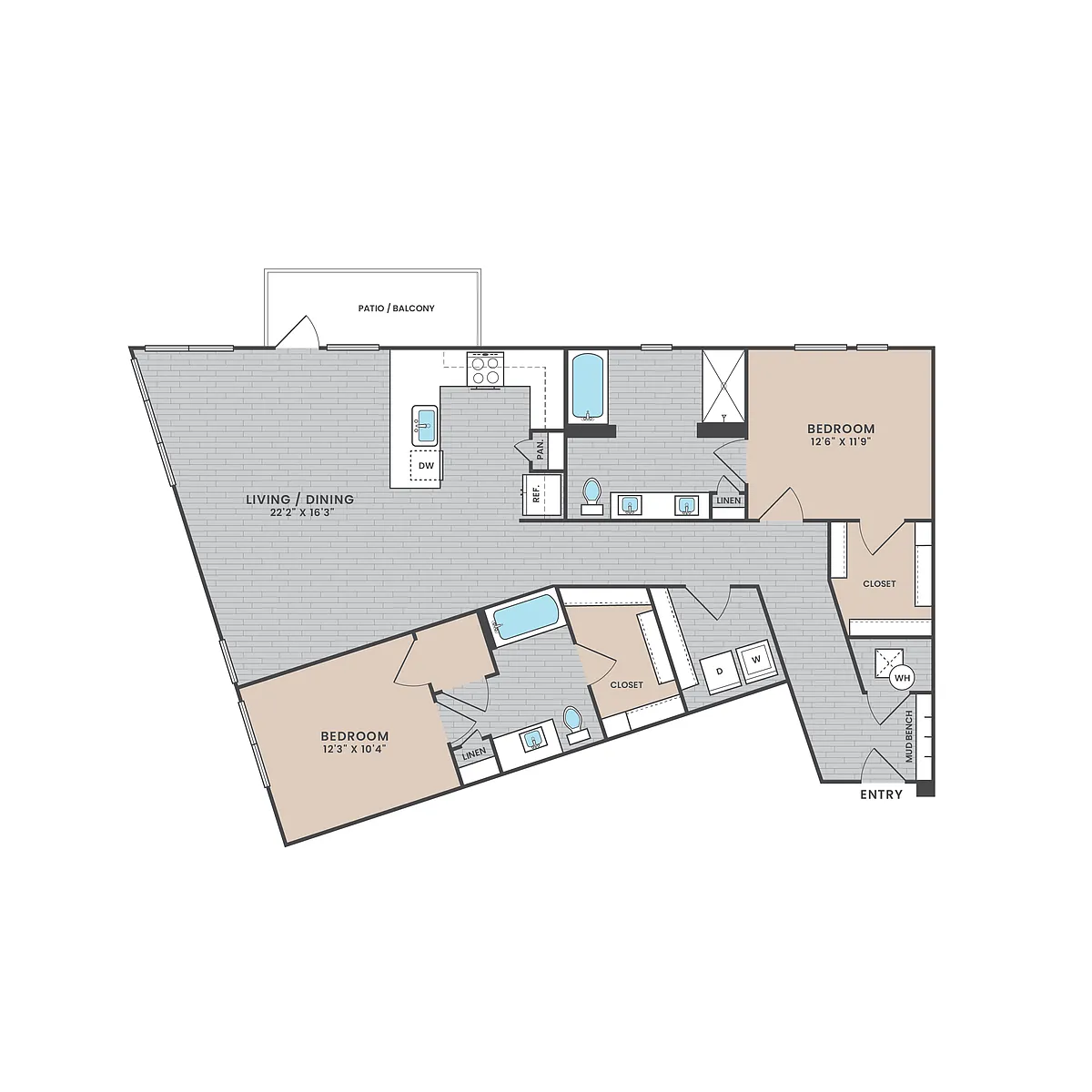 Floor plan B13