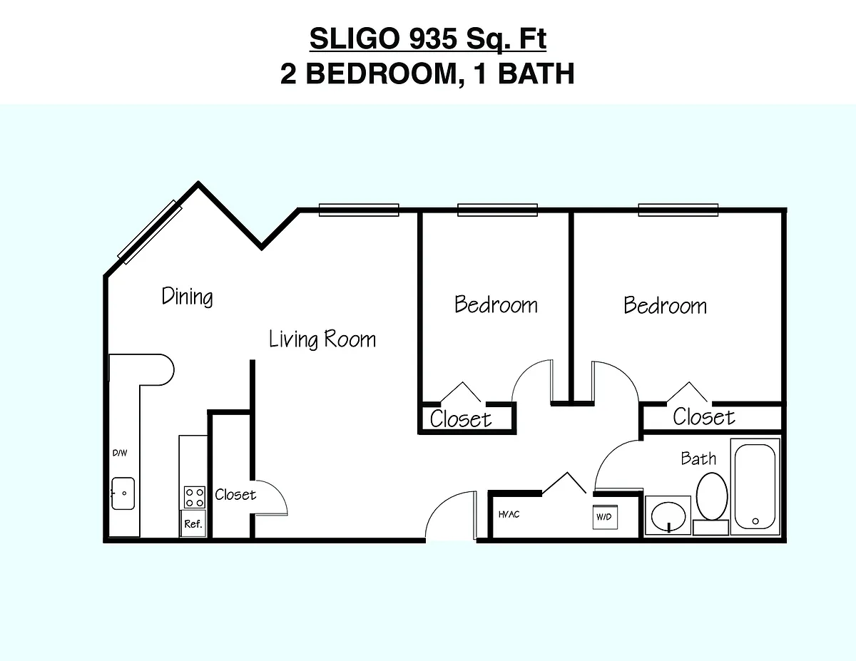 Floor plan Sligo