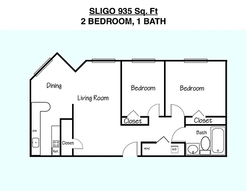 Floor plan Sligo