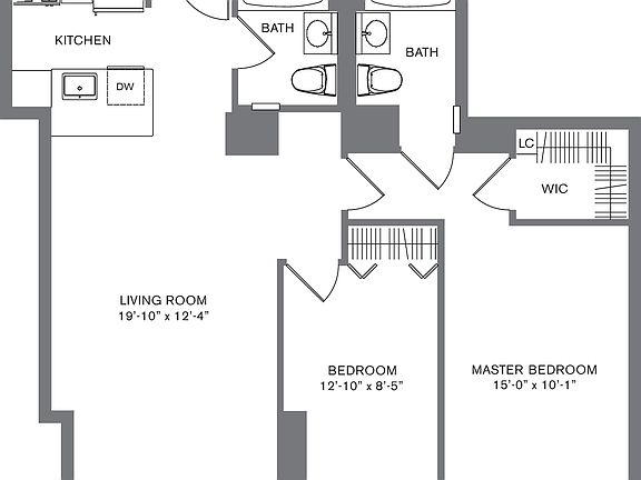 2nd image of 88 Leonard St APT 614