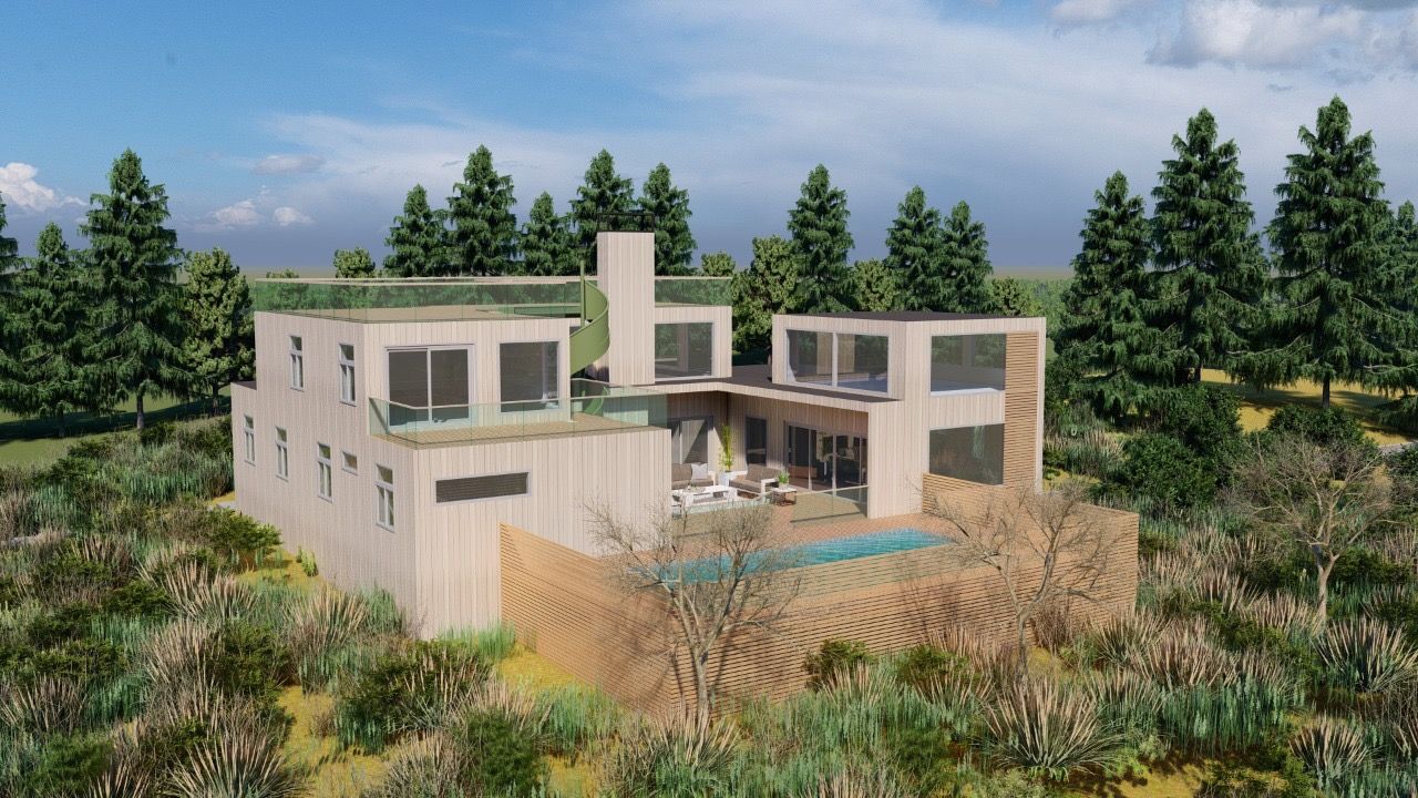  Rendering of approved home