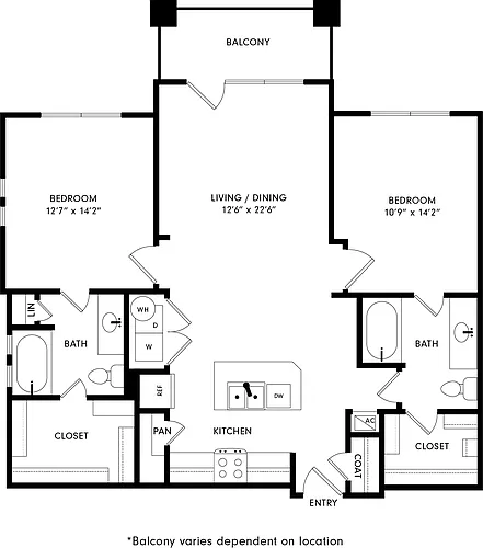 Floor plan B1