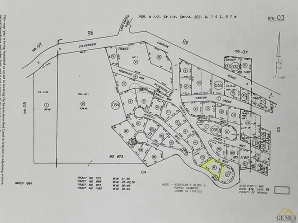 0 Uppa Way Lot 19, Silverado, CA 92676