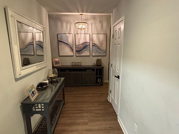 Entryway with coat closet