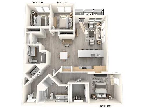 Floor plan C2-3