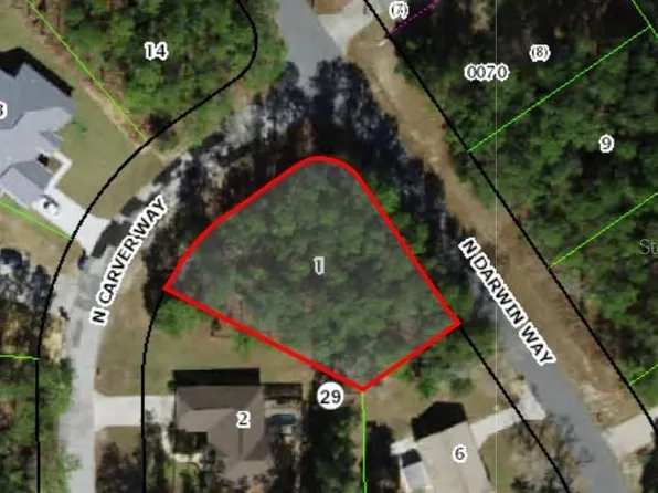 10085 N CARVER DRIVE LOT 1, CITRUS SPRINGS, FL 34434