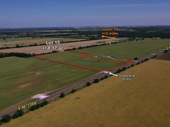 LOT 15 Fm 1384, Justin, TX 76247
