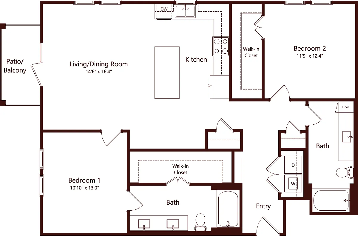 Floor plan B2