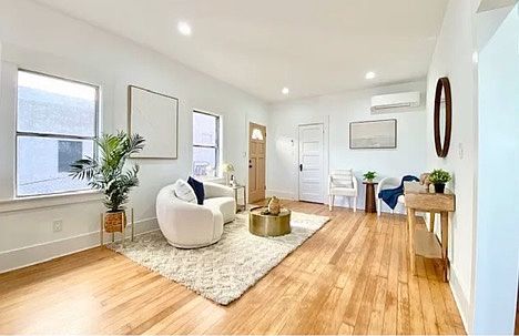 Living room, facing east