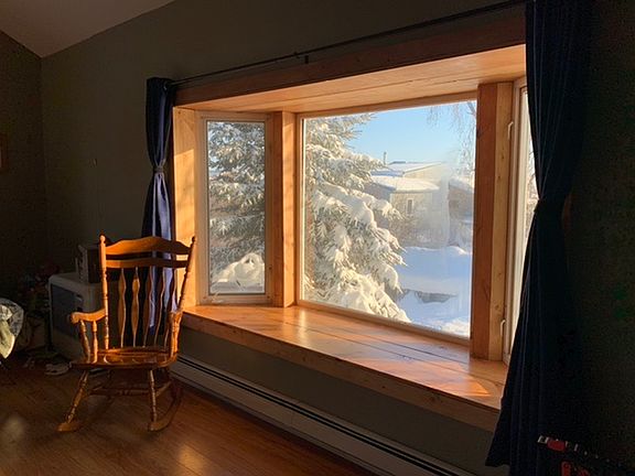 Bay Window in living room