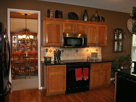 One side of kitchen