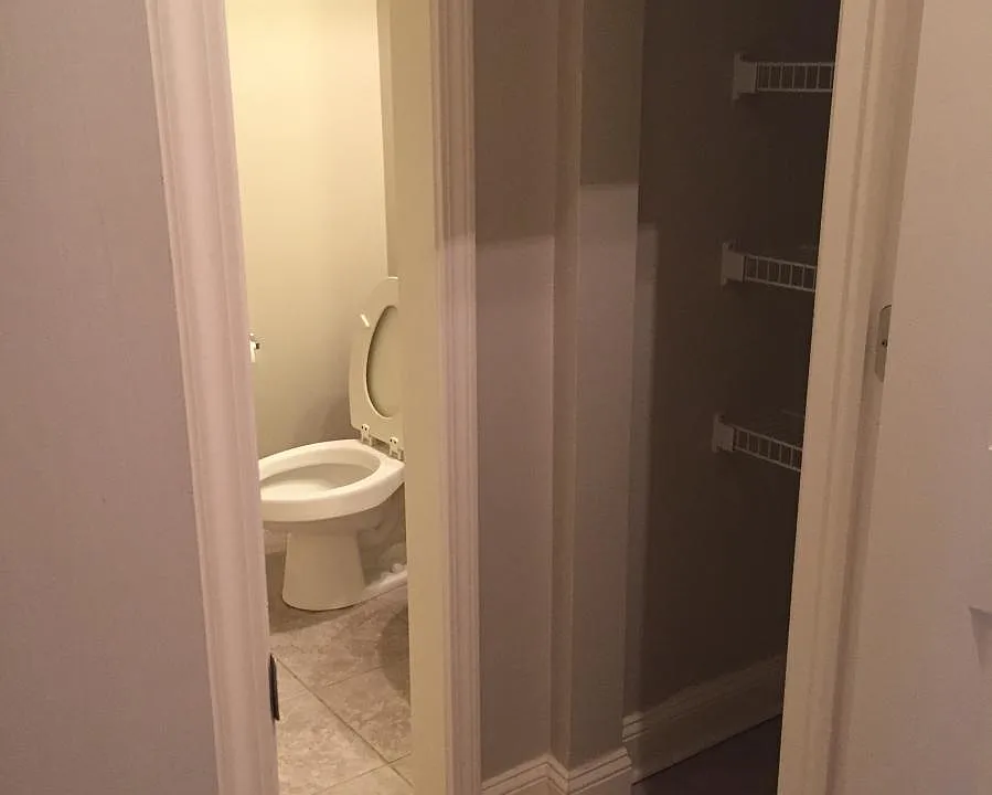 1st floor Large 1/2 bath
