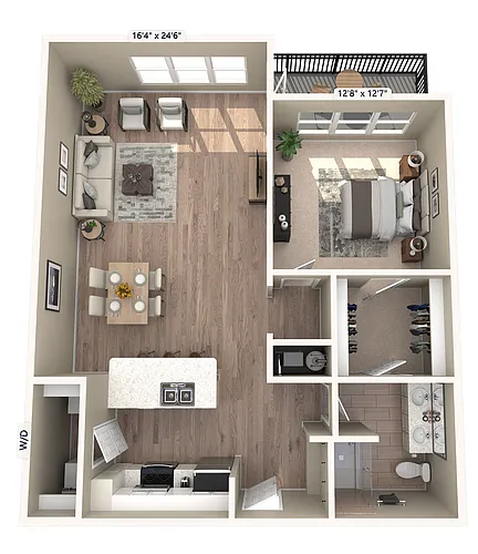 Floor plan The Opulence