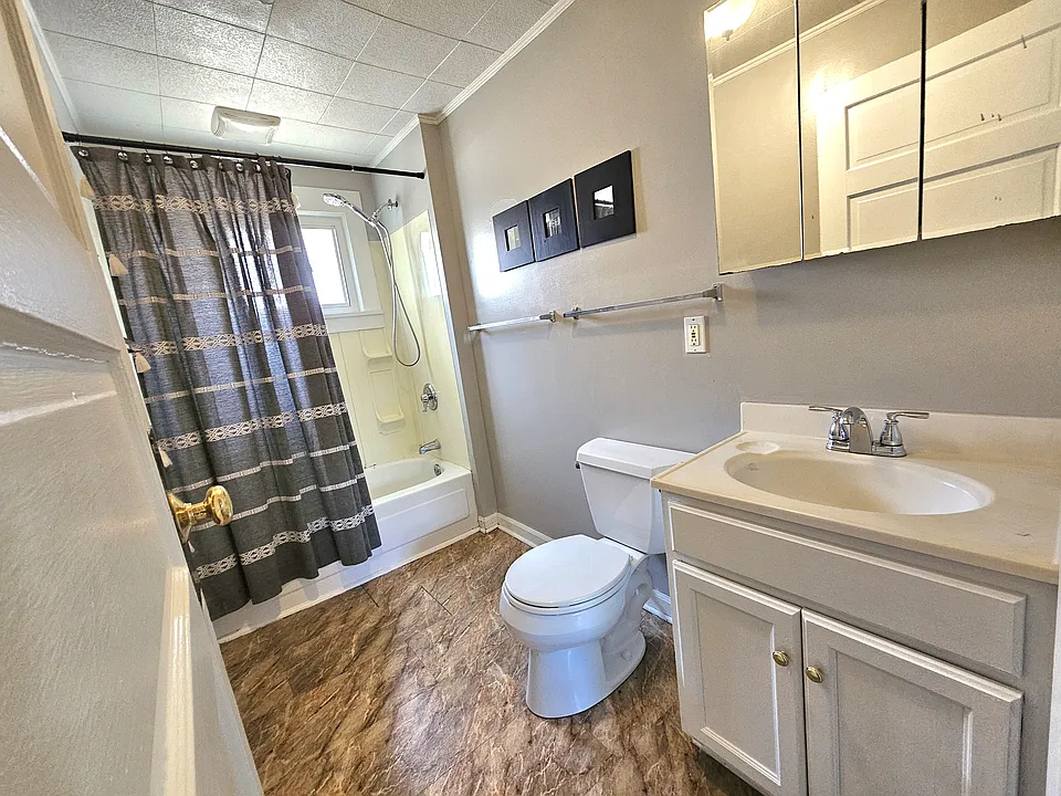 Newly updated bathroom