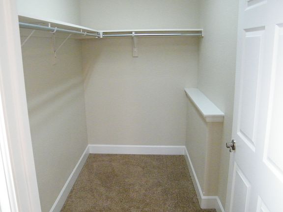 Walk-in master closet