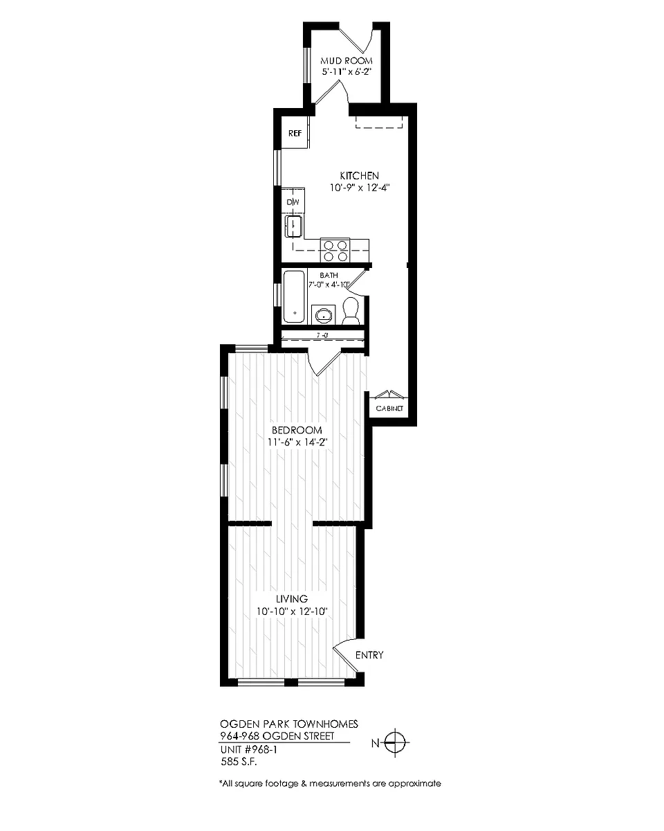 Floor plan 1 Bedroom