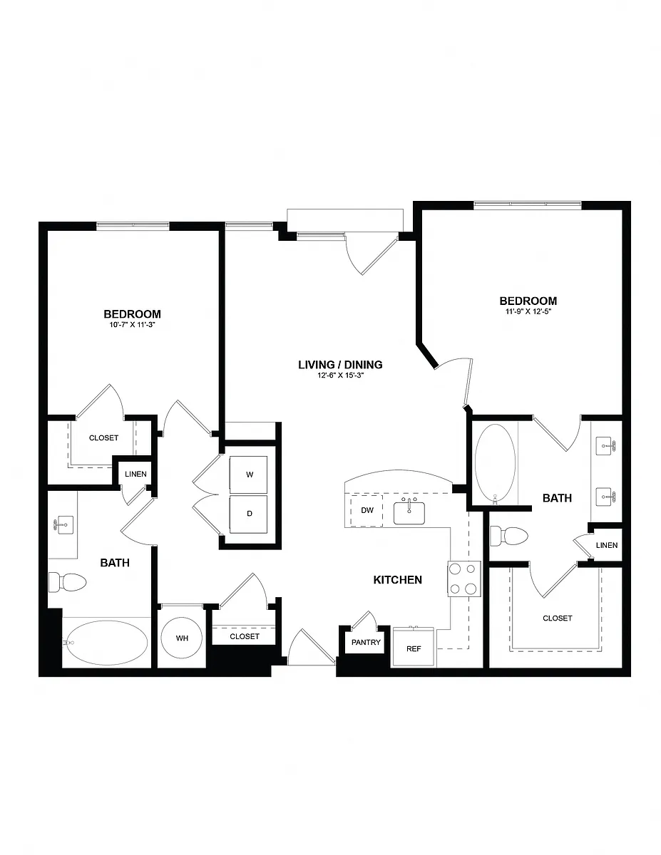 Floor plan B1