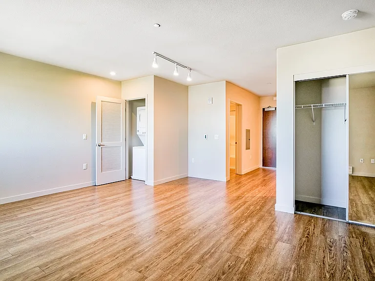 Wood plank style flooring