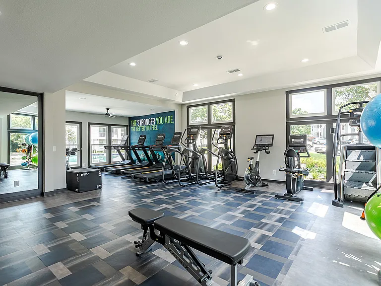 Expansive Fitness Center