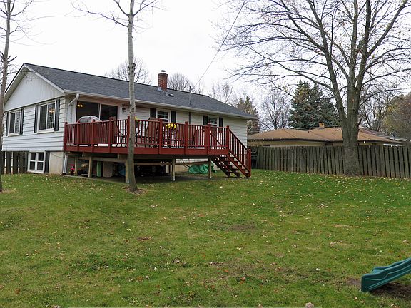 Panorama of backyard