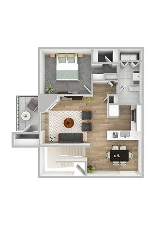 Floor plan Shumard Oak