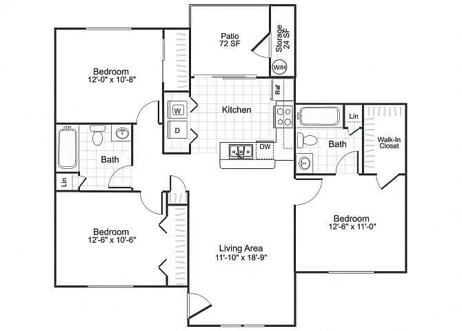 Floor plan C1