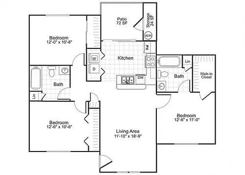 Floor plan C1