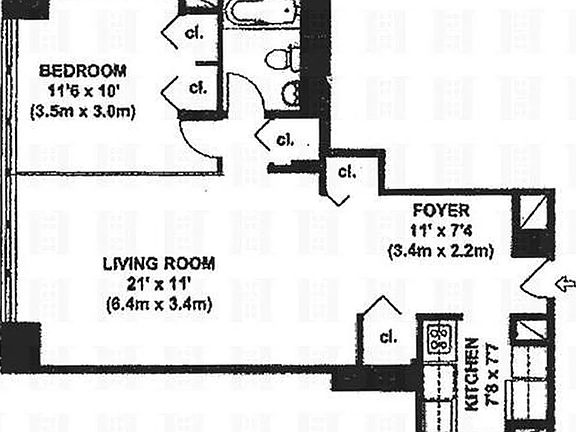 2nd image of 301 E 45th St APT 5F