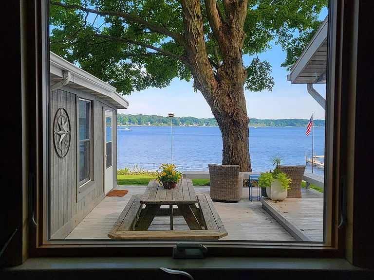 View from the kitchen window