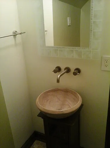 1st floor hall bathroom