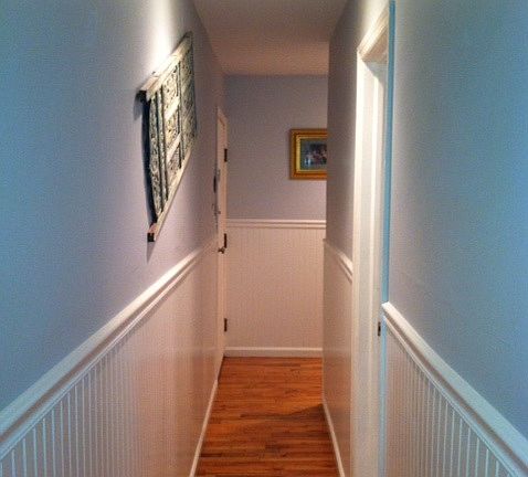hallway from kitchen 